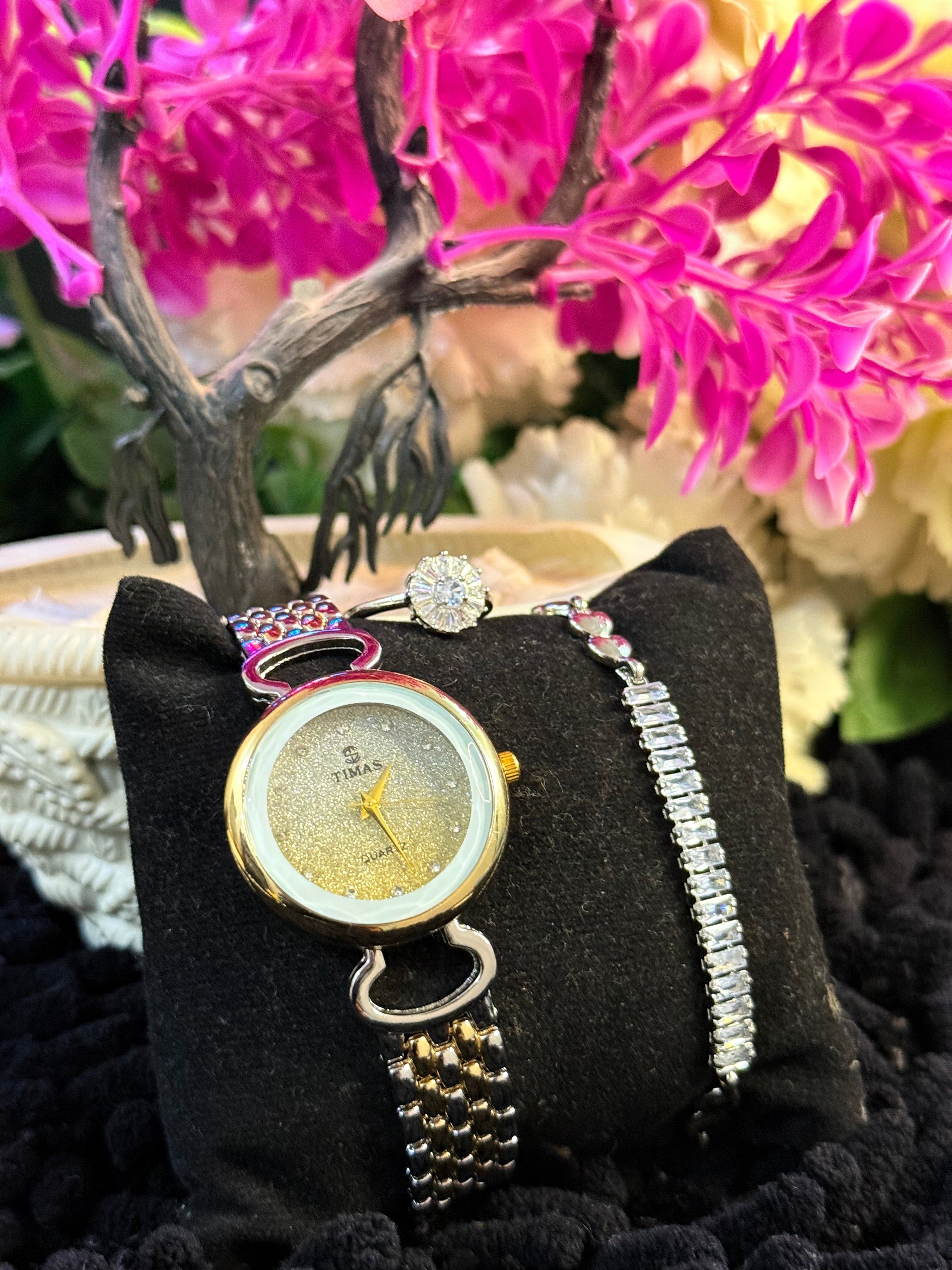 TIMAS Watch Bracelet & Ring