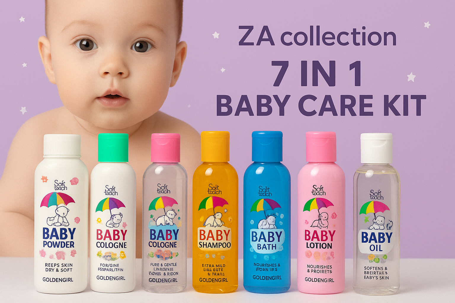 7 in 1 BABY GIFT BOX