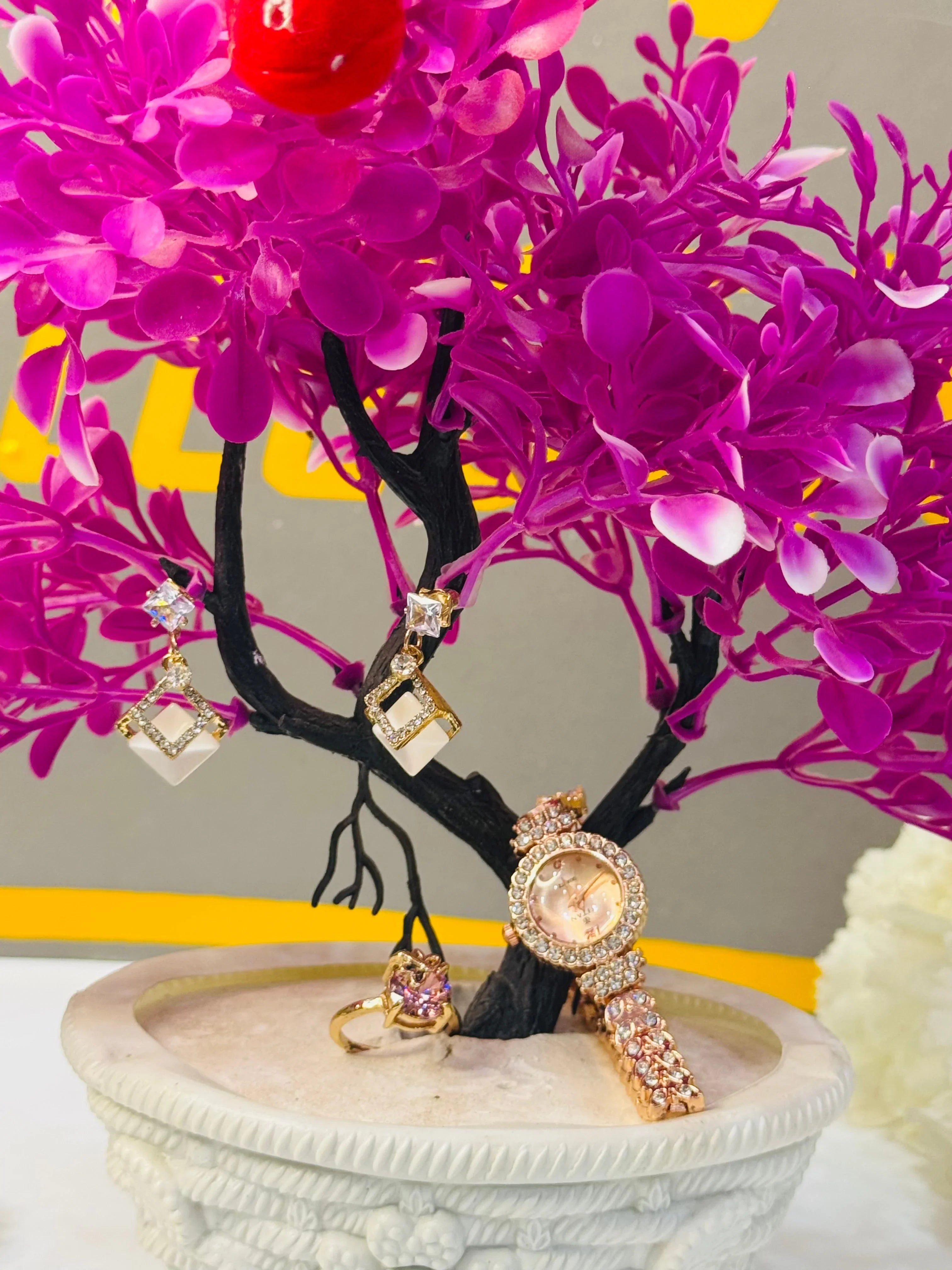 Girls Watch Earing & Ring