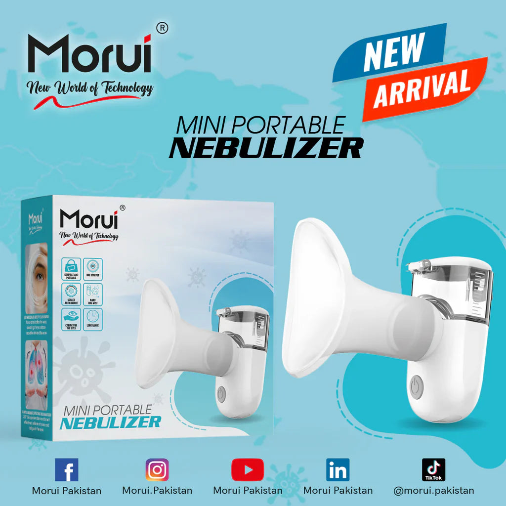 Mini Nebulizer Portable Handheld Effective Respiratory Solution For Adults & Kids Or Infants / Best Mini Nebulizer In Pakistan Sale
