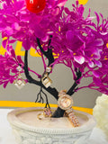 Girls Watch Earing & Ring