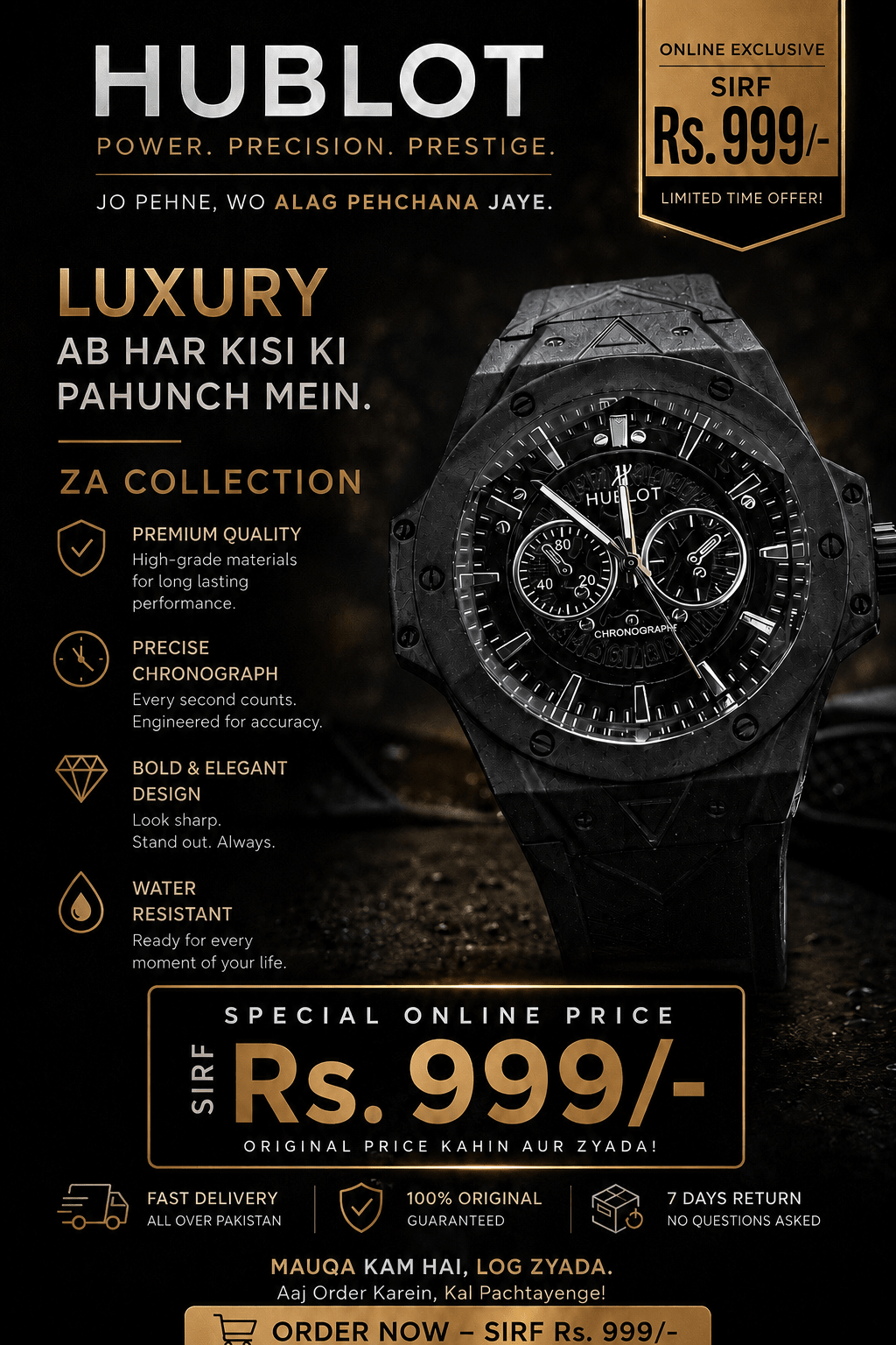 HUBLOT MENS WATCHE