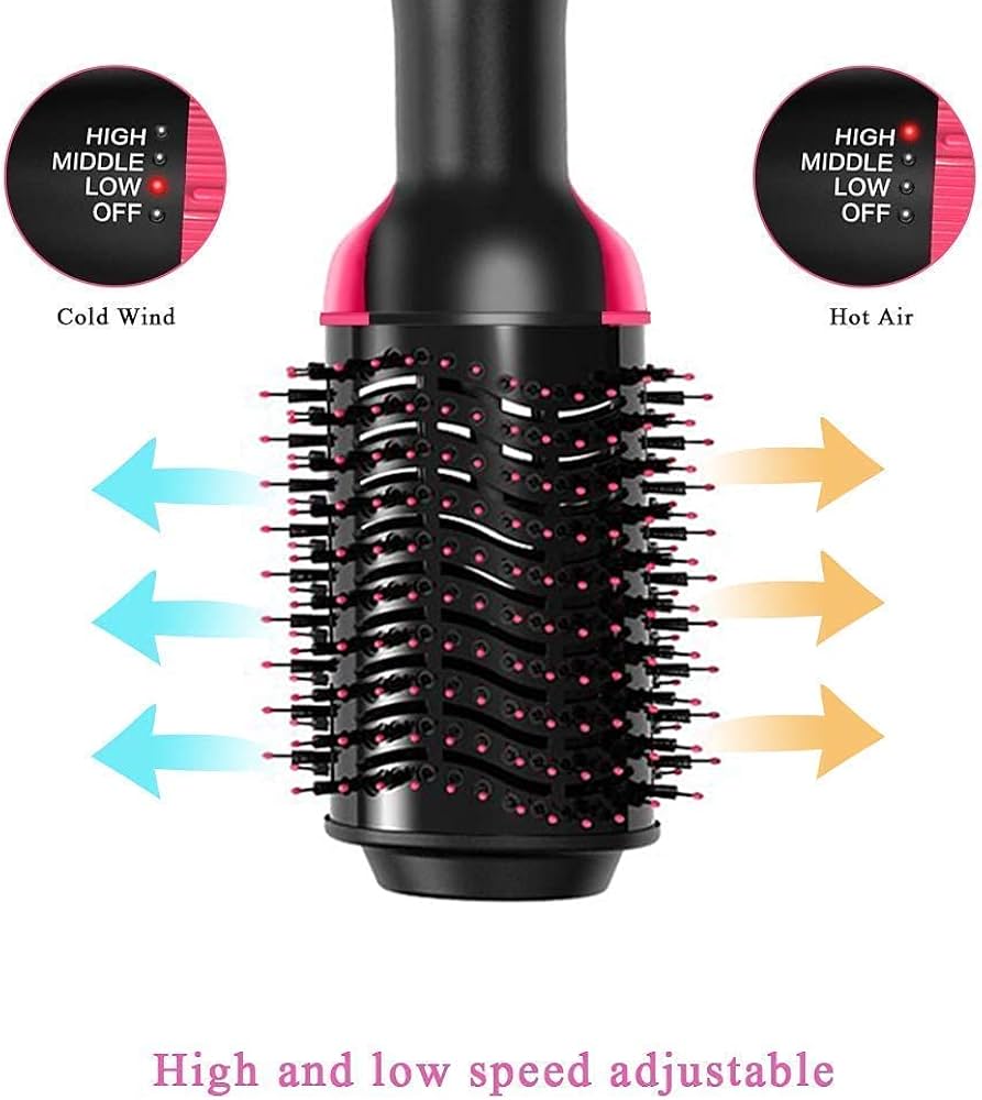 One Step Hot Air Brush Dryer Straightener