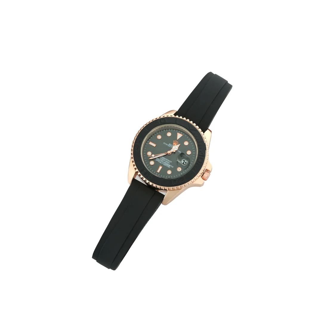 Rolex Rosegold With Ruber Strap