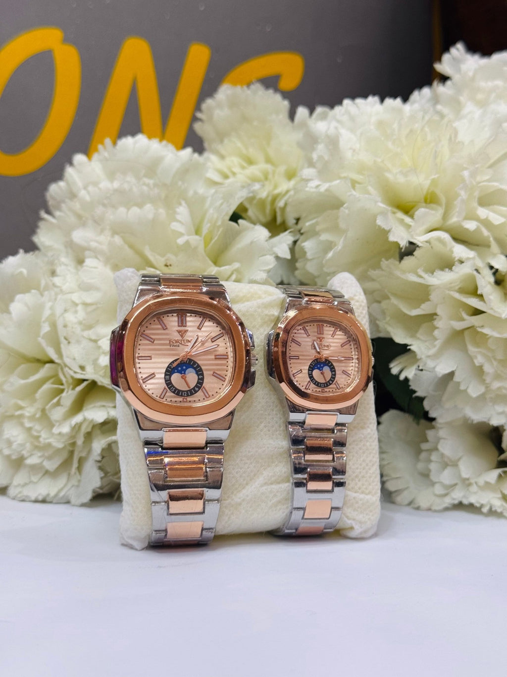 ZA COLLECTION Luxury Couple Watch Set