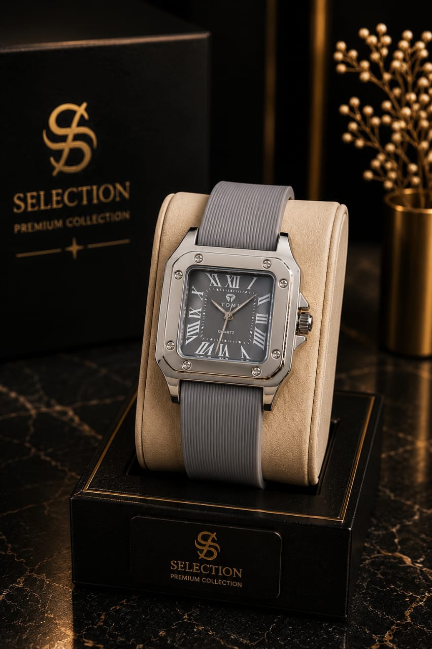 ZA Luxury Square Dial Watch,